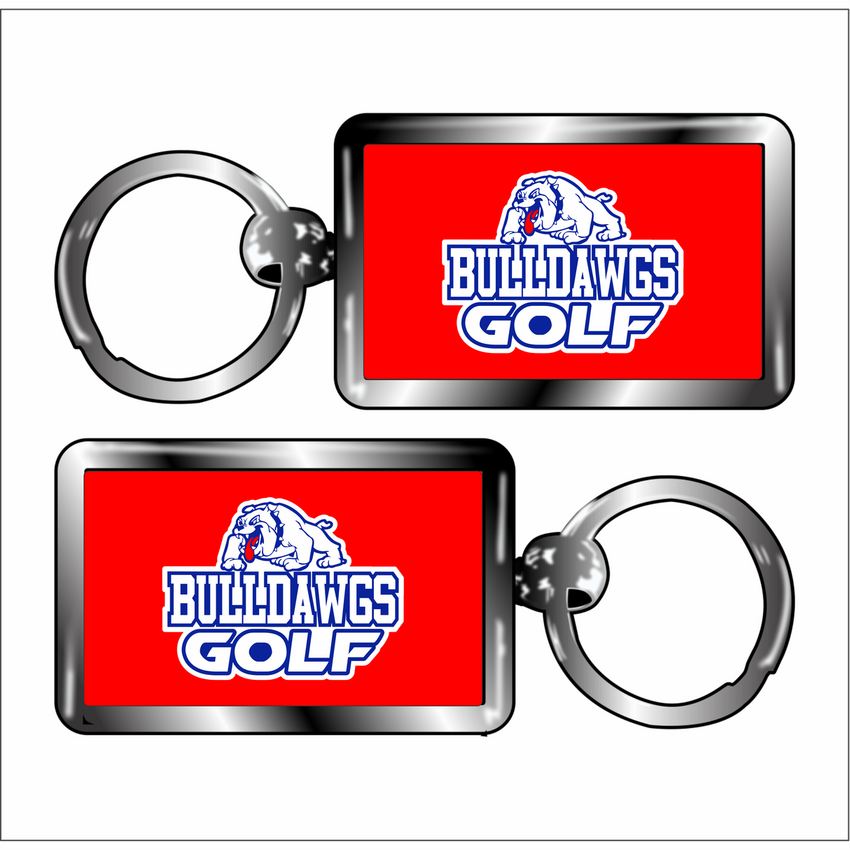 LCHS Golf Keychain