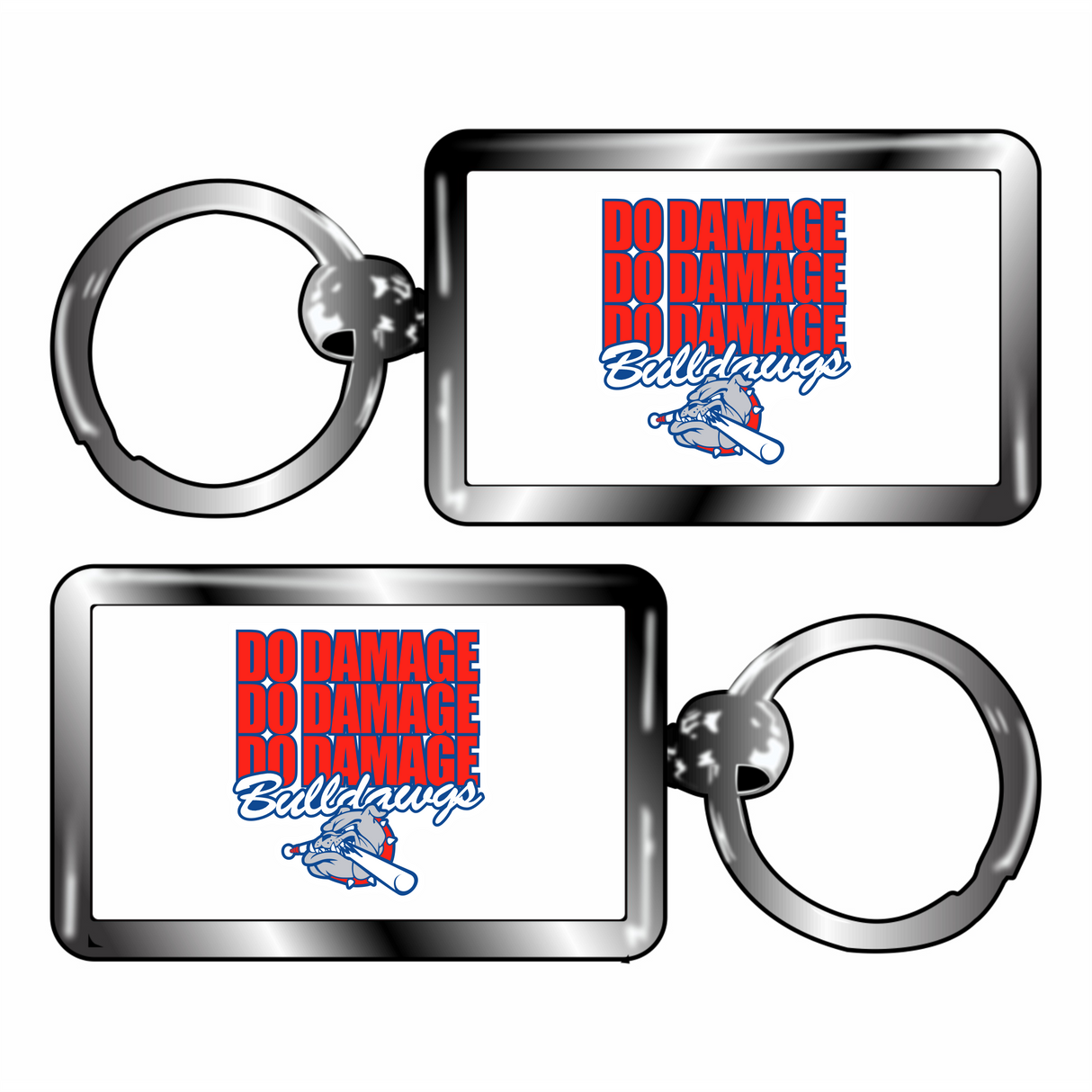 LCHS Baseball Keychain