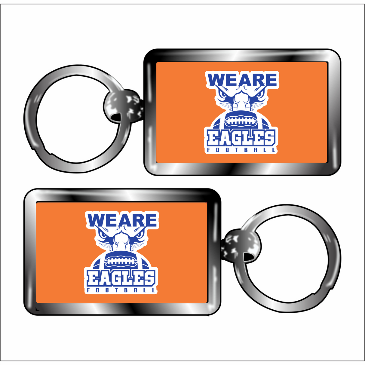 Canutillo HS Football Keychain