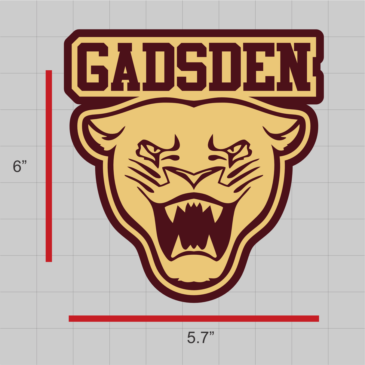 GHS Track Decal