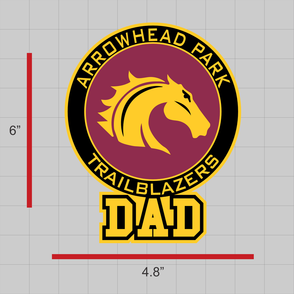 Arrowhead Decal
