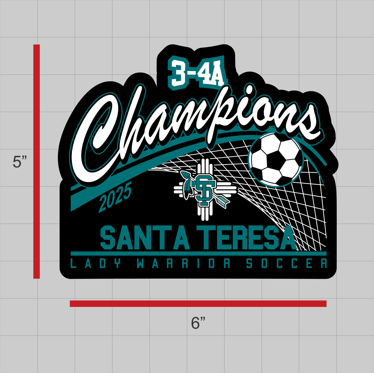 STHS Girls Soccer Decal