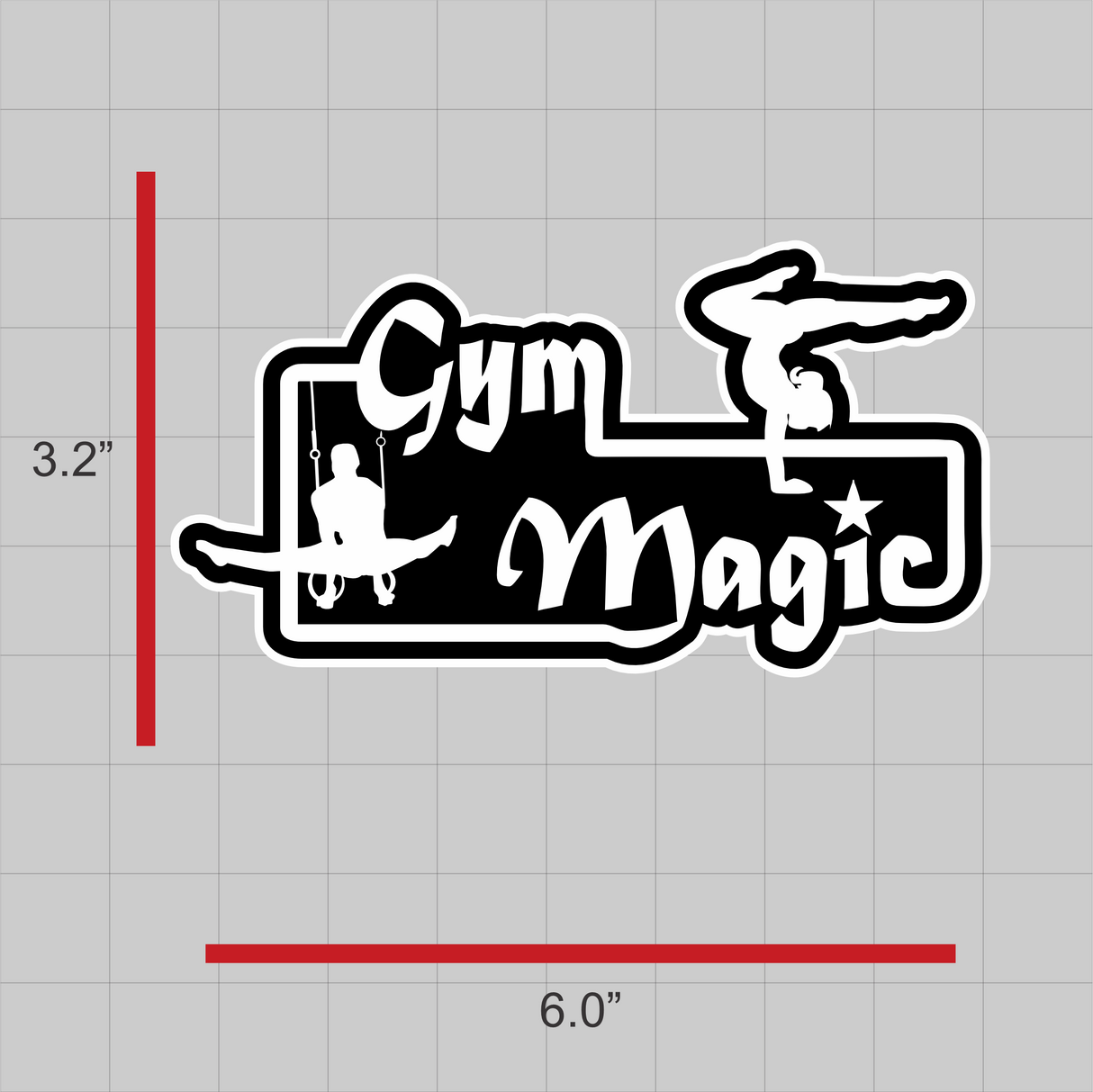 Gym Magic Decal