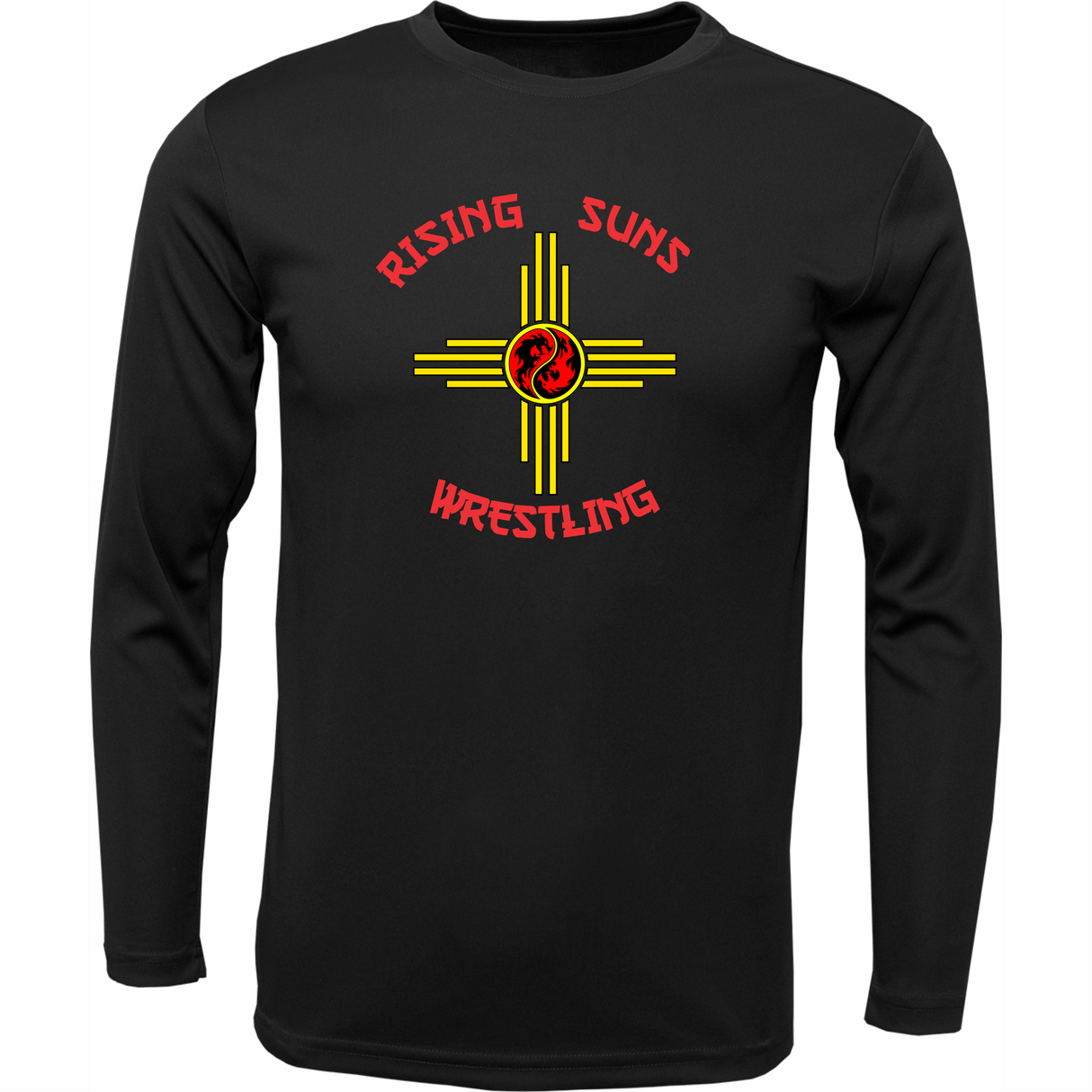 Rising Suns Wrestling Long-Sleeve Performance Tee