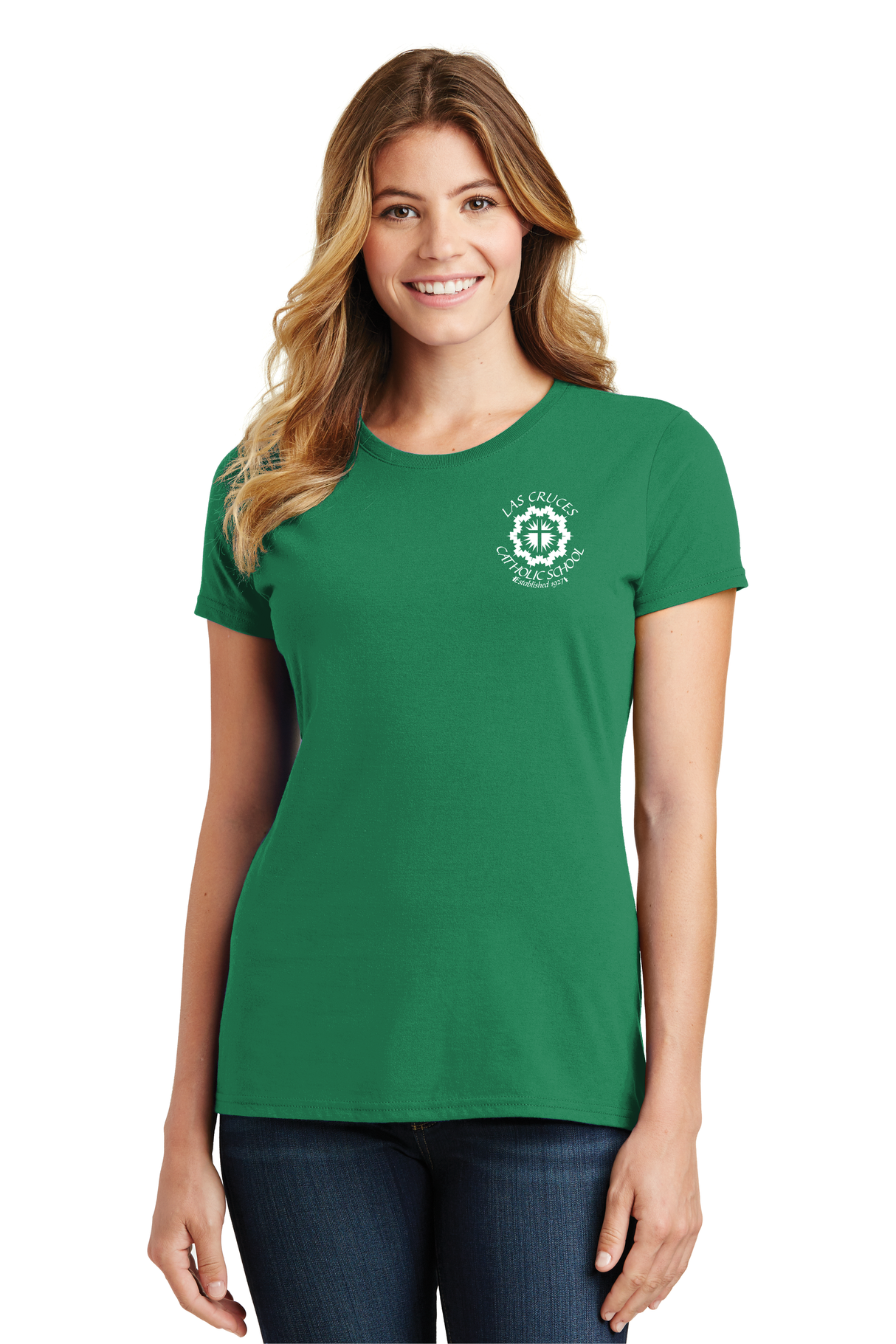 LCCS Women's Casual Tee (Circular Logo)