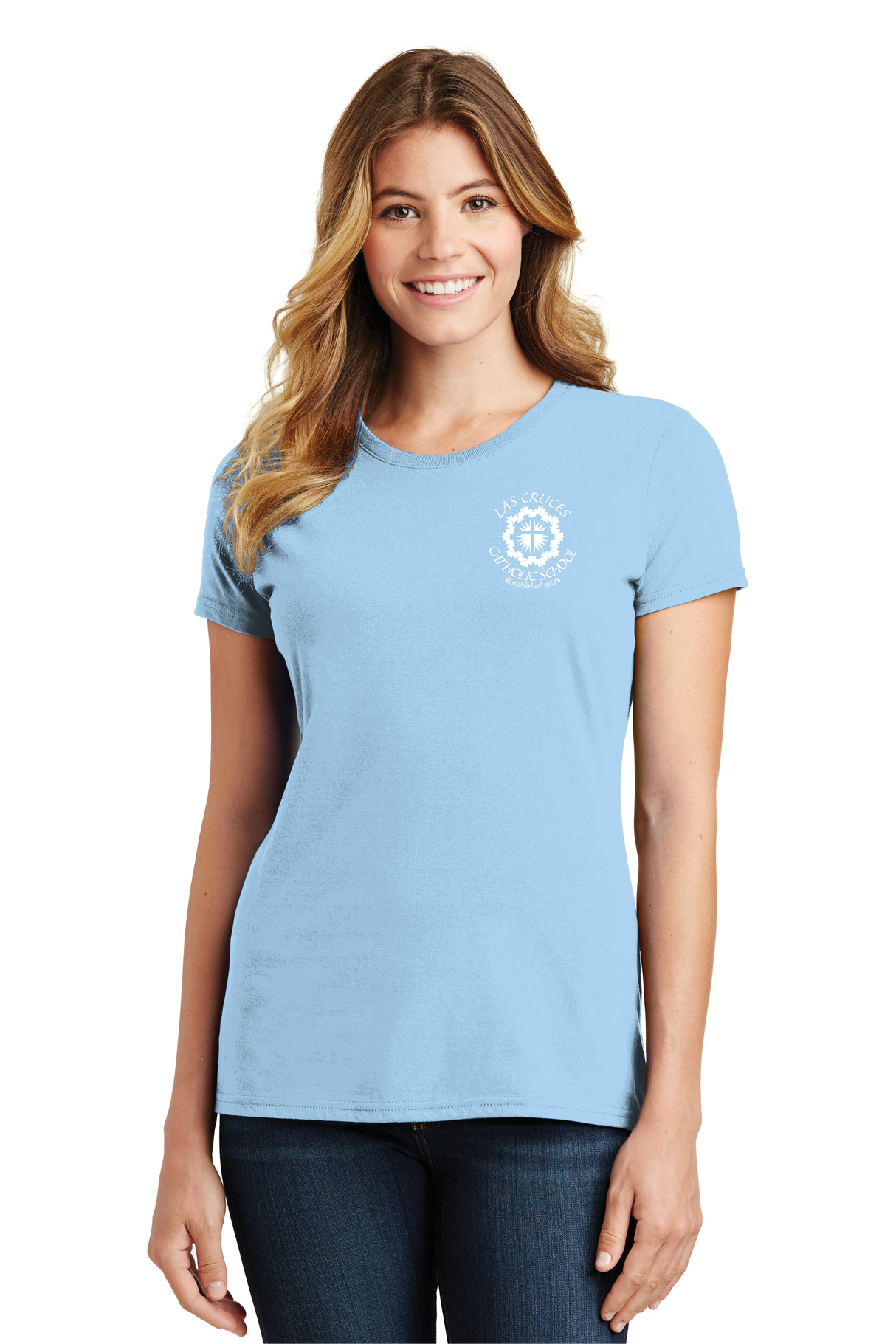 LCCS Women's Casual Tee (Circular Logo)
