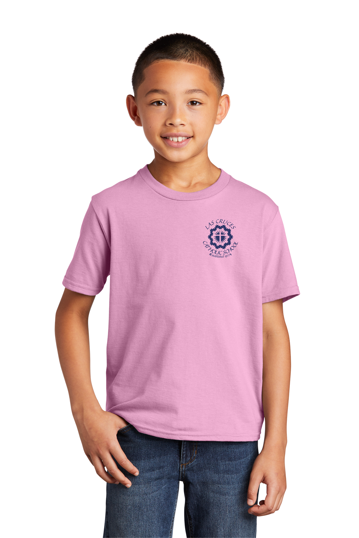 LCCS Youth Casual Tee (Circular Logo)