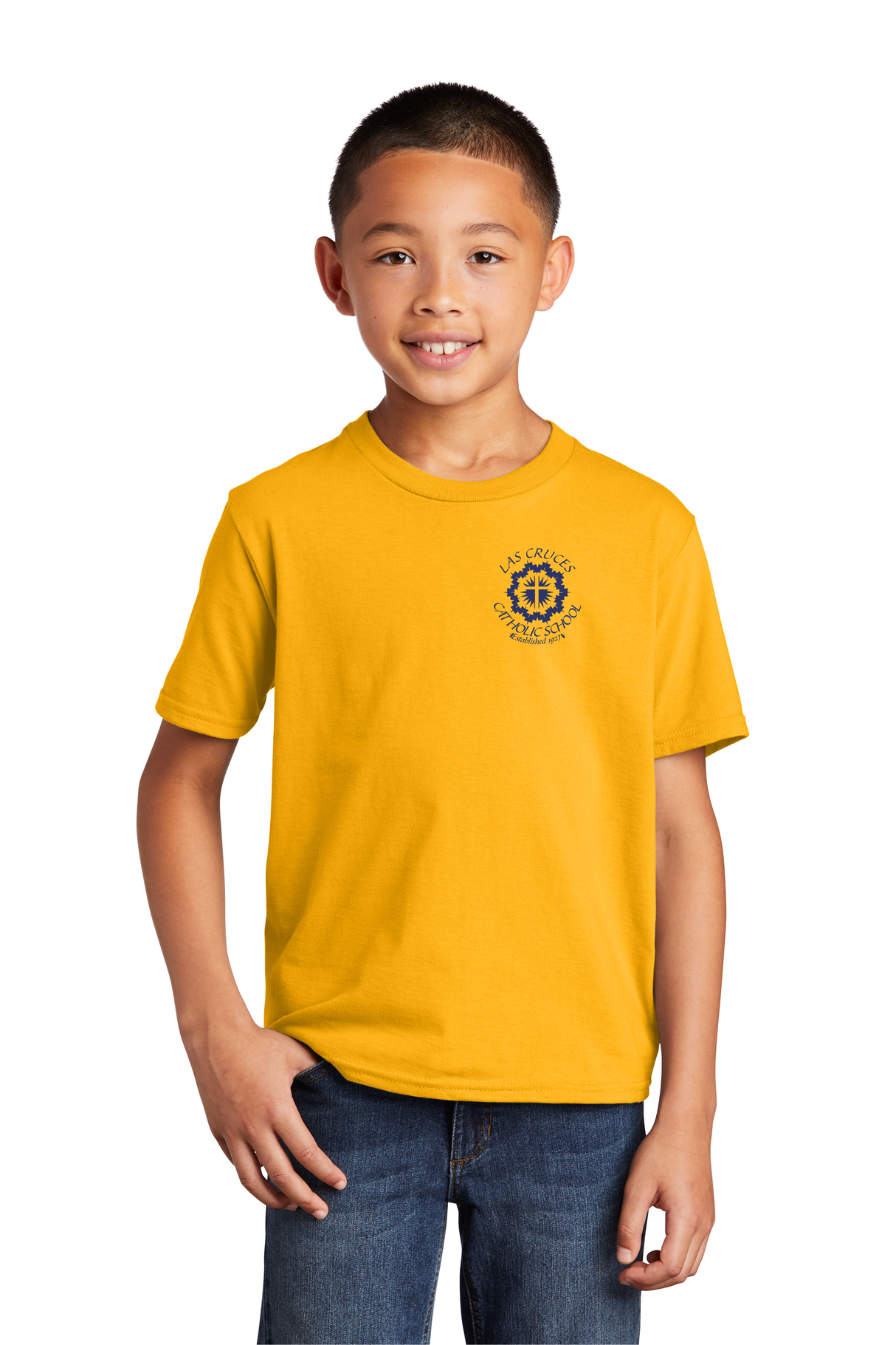 LCCS Youth Casual Tee (Circular Logo)