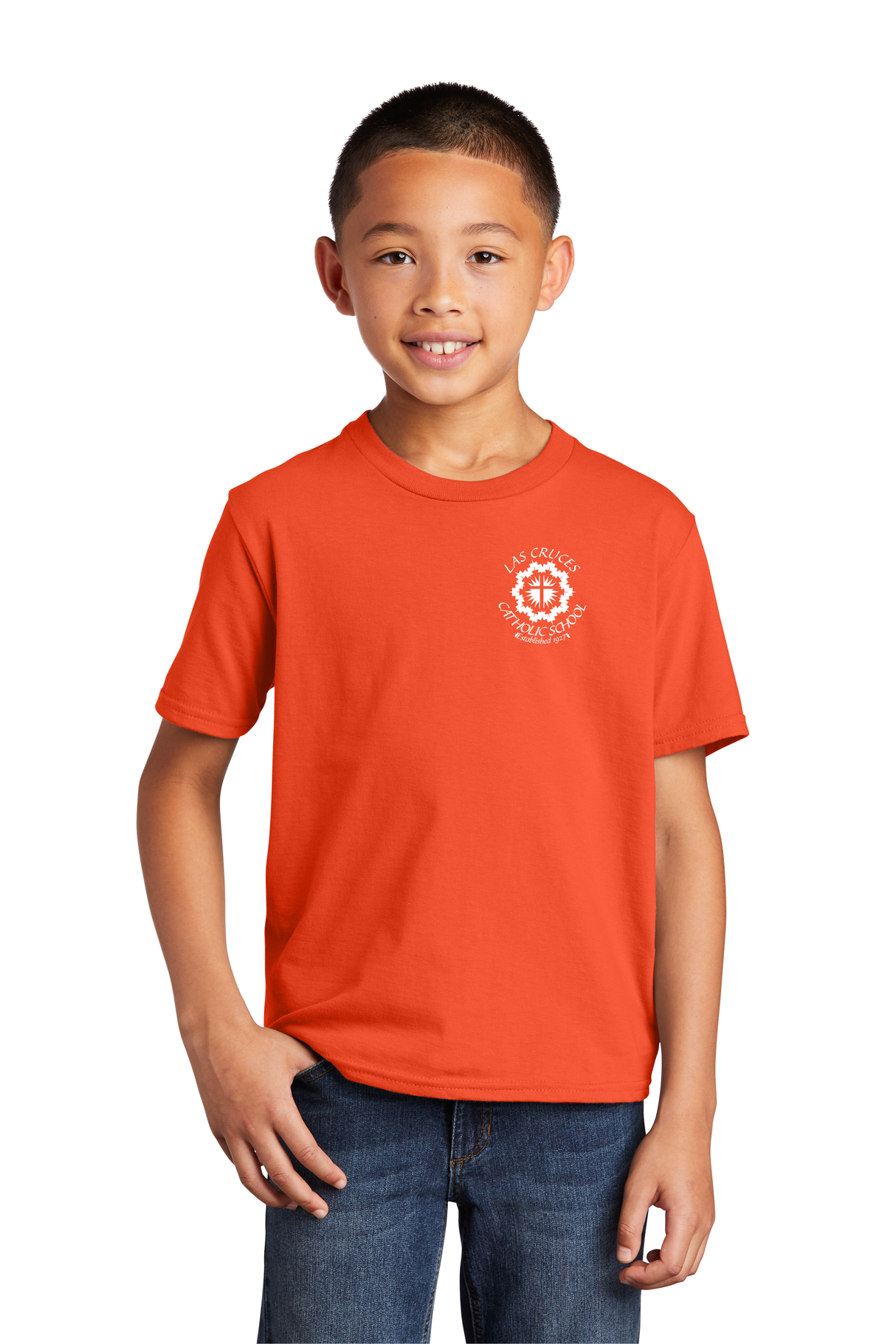 LCCS Youth Casual Tee (Circular Logo)