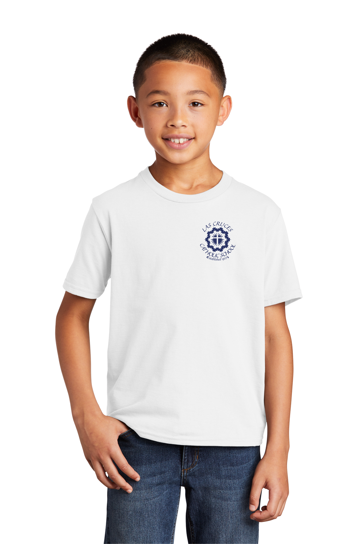 LCCS Youth Casual Tee (Circular Logo)