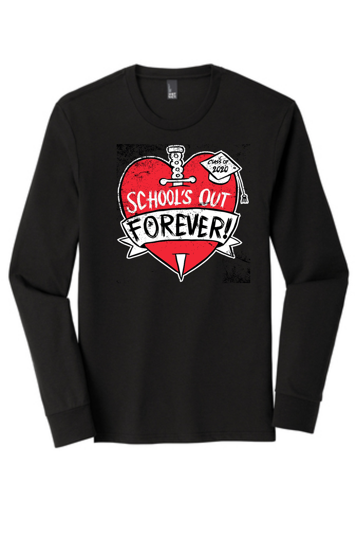 School's Out Tri-Blend Long-Sleeve Tee