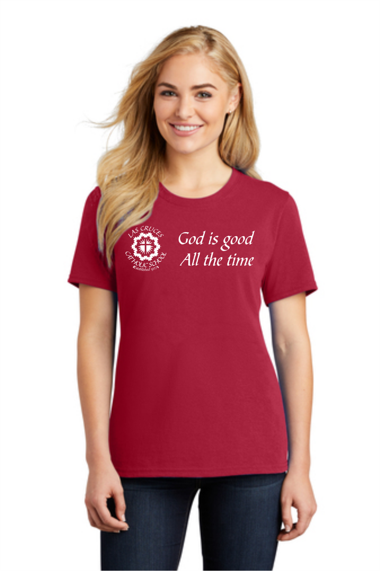 LCCS God Is Good Women's Tee