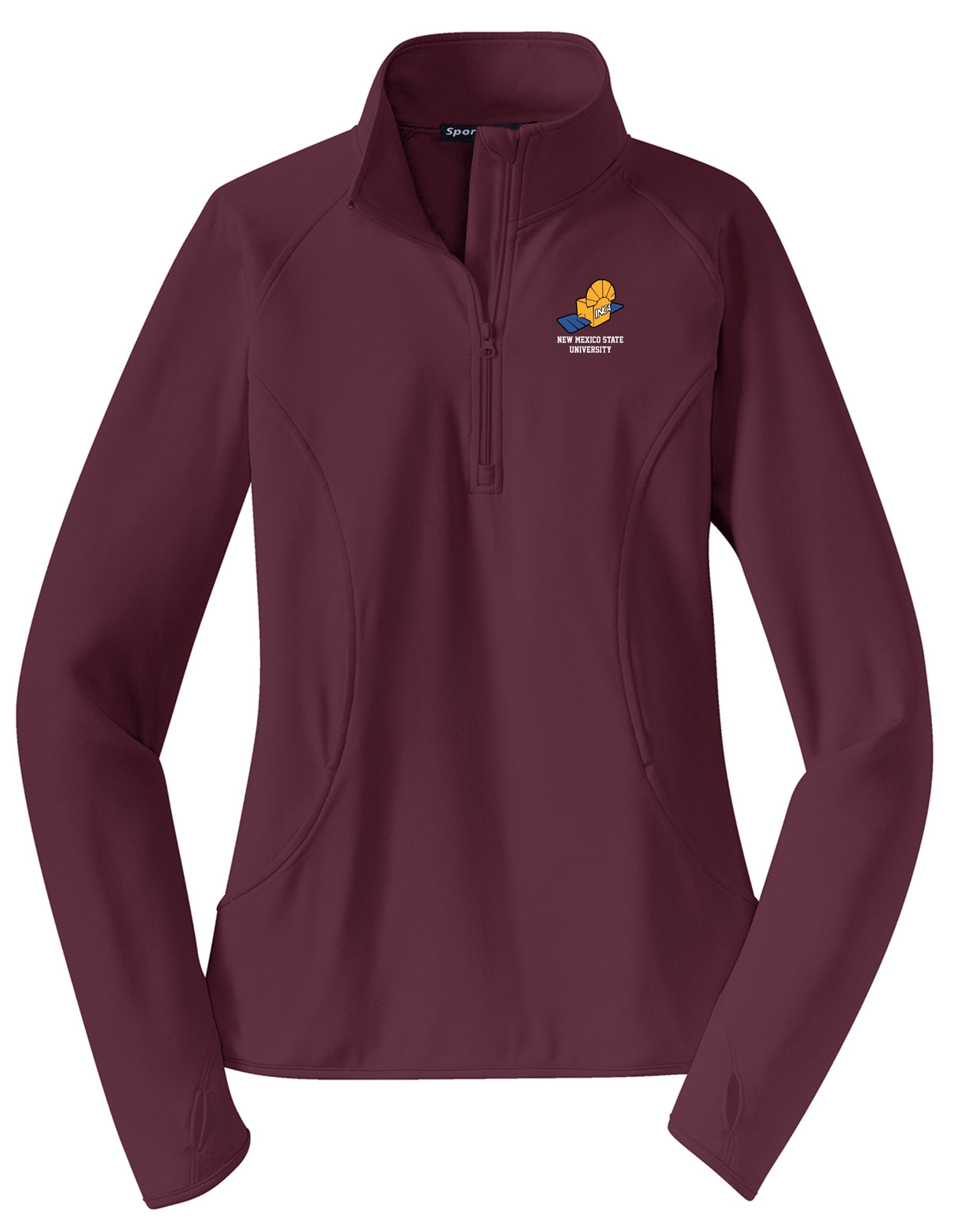 NMSU Nanosatellite Club INCA Ladies' 1/2-Zip Pullover