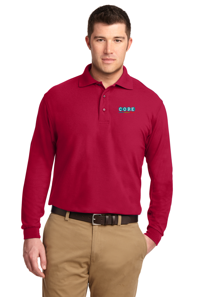 NMSU CORE Long-Sleeve Polo