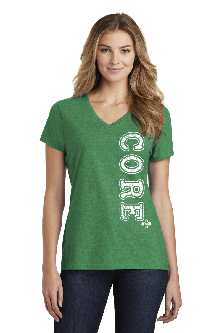 NMSU CORE Women's V-Neck Cotton Tee