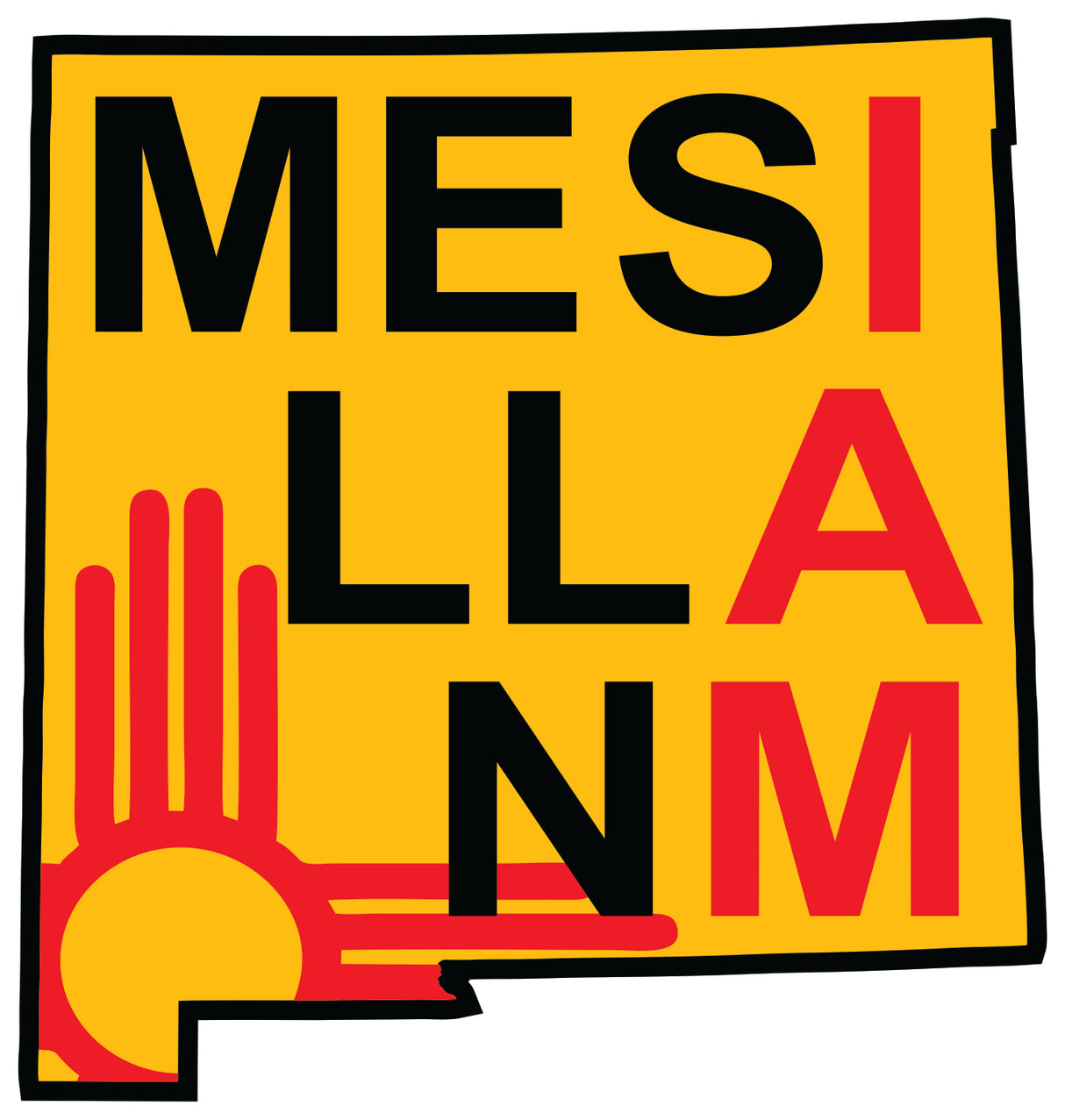 Mesilla I Am Decal