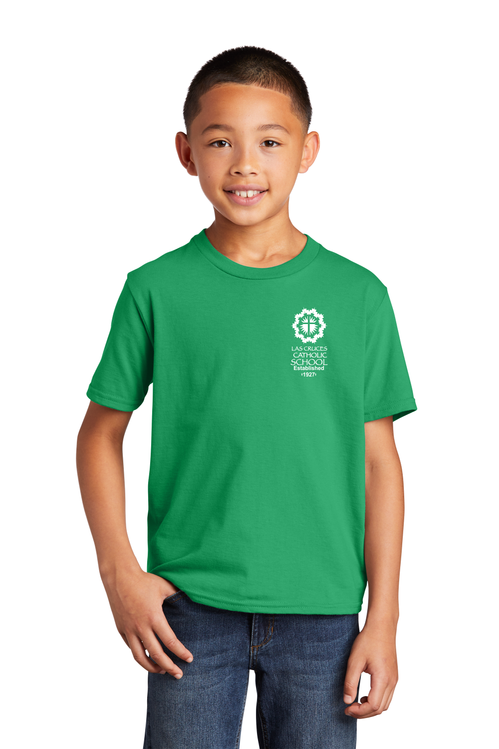 LCCS Youth Casual Tee (Uniform Logo)