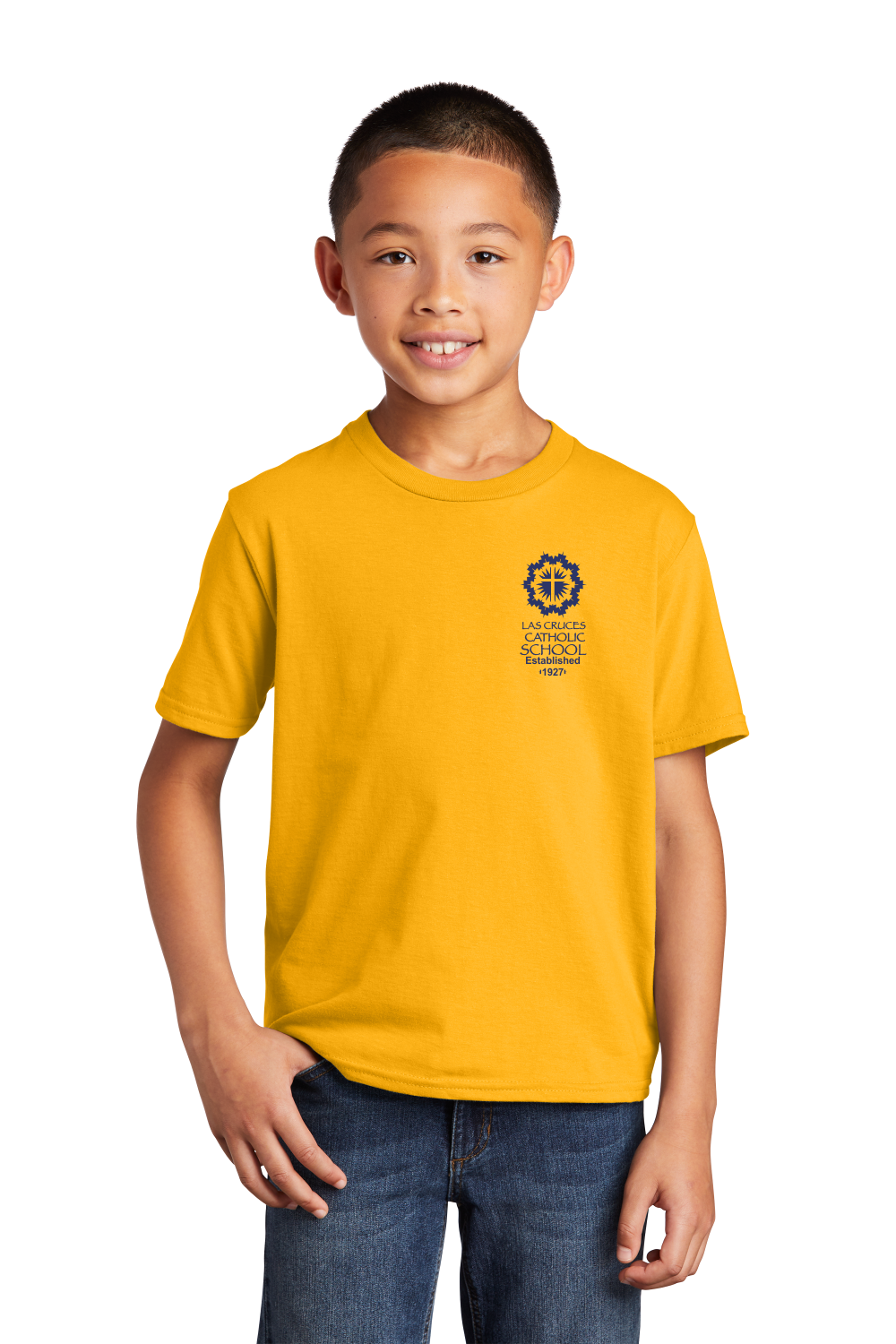 LCCS Youth Casual Tee (Uniform Logo)