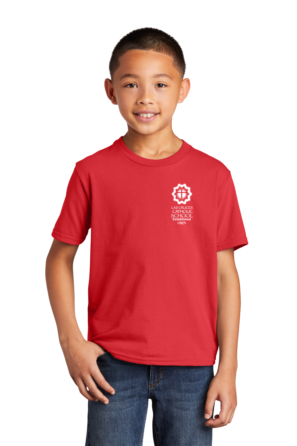 LCCS Youth Casual Tee (Uniform Logo)