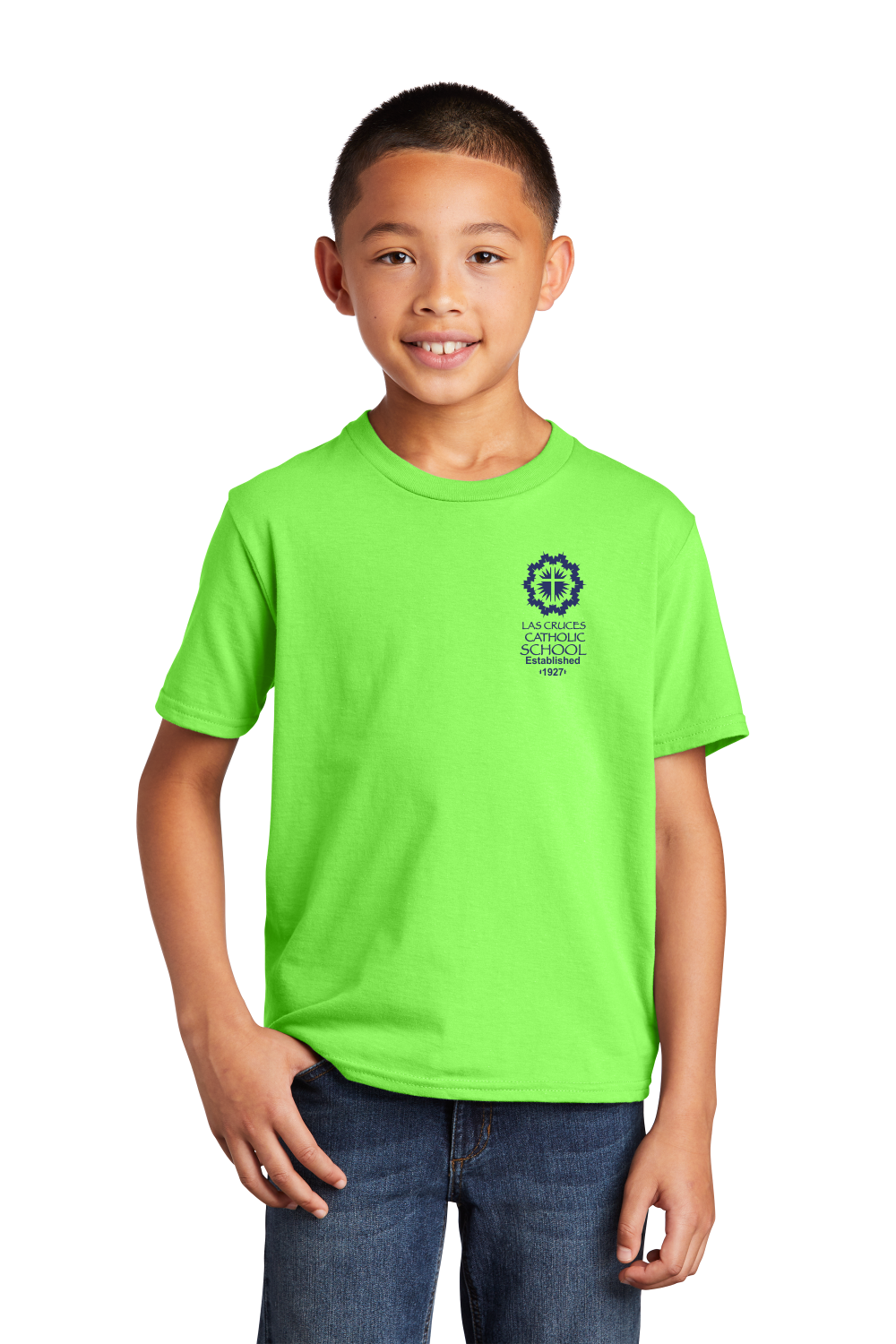 LCCS Youth Casual Tee (Uniform Logo)