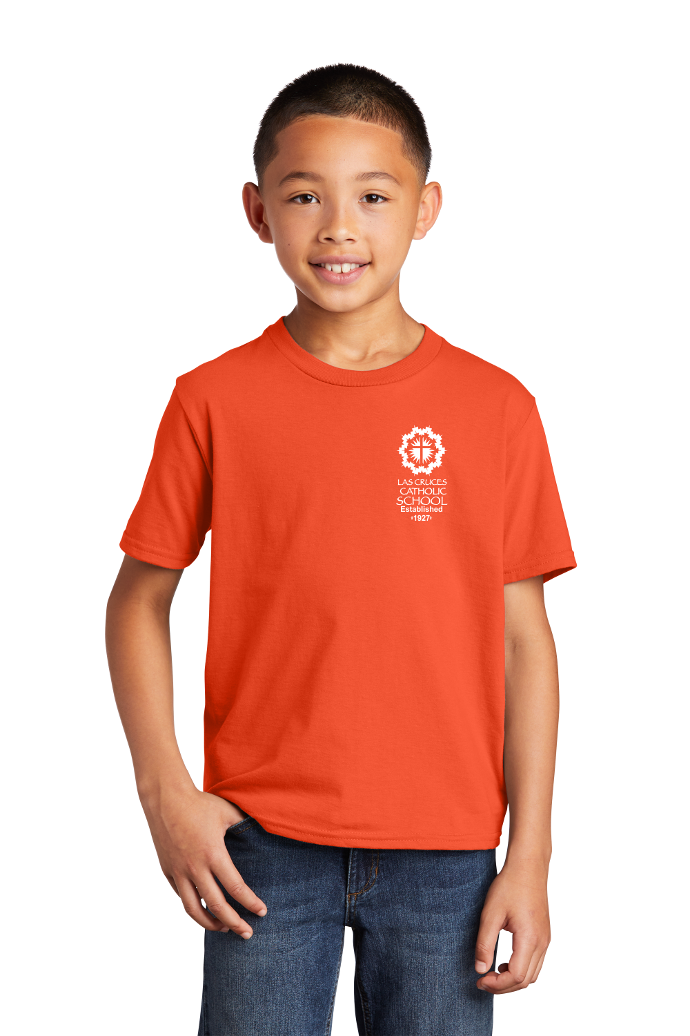 LCCS Youth Casual Tee (Uniform Logo)