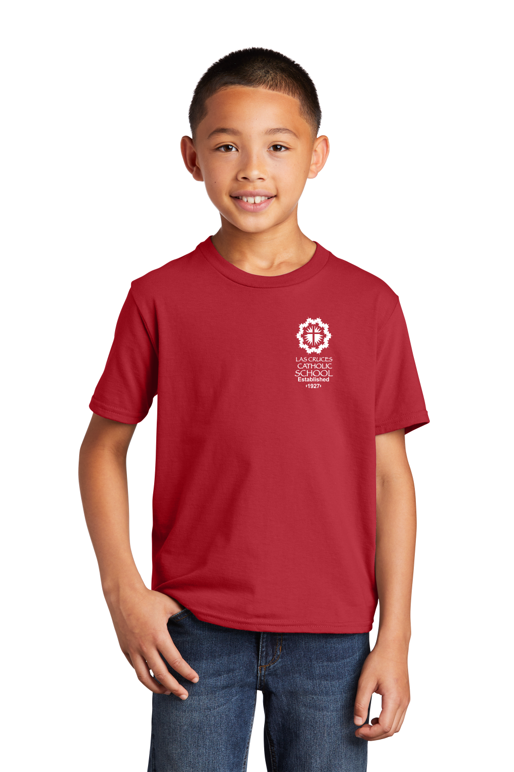 LCCS Youth Casual Tee (Uniform Logo)