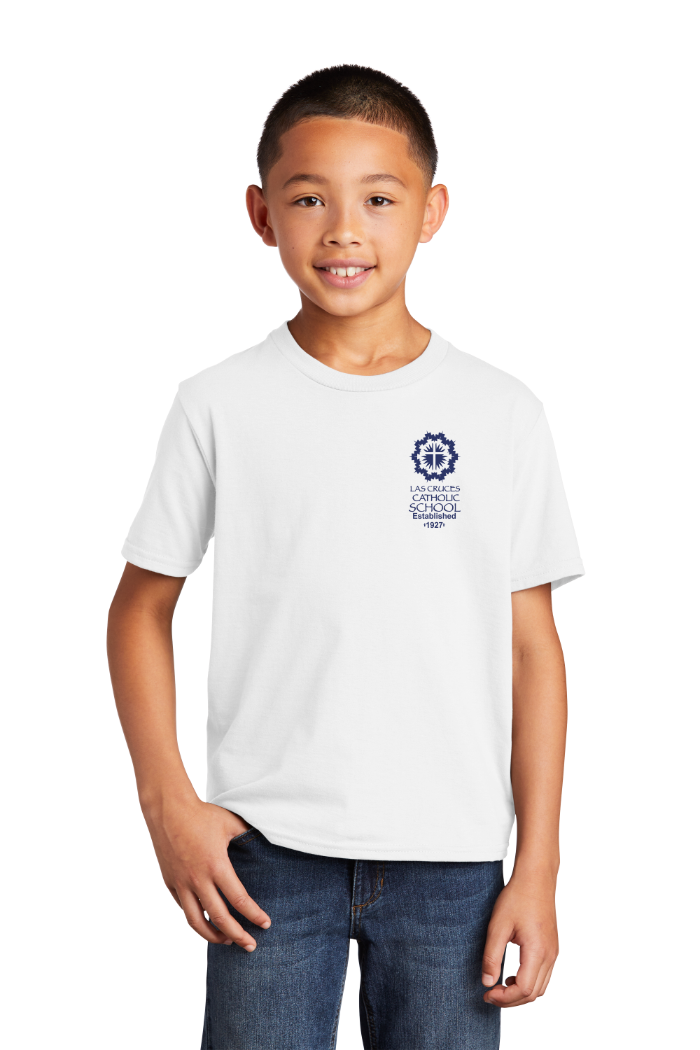 LCCS Youth Casual Tee (Uniform Logo)