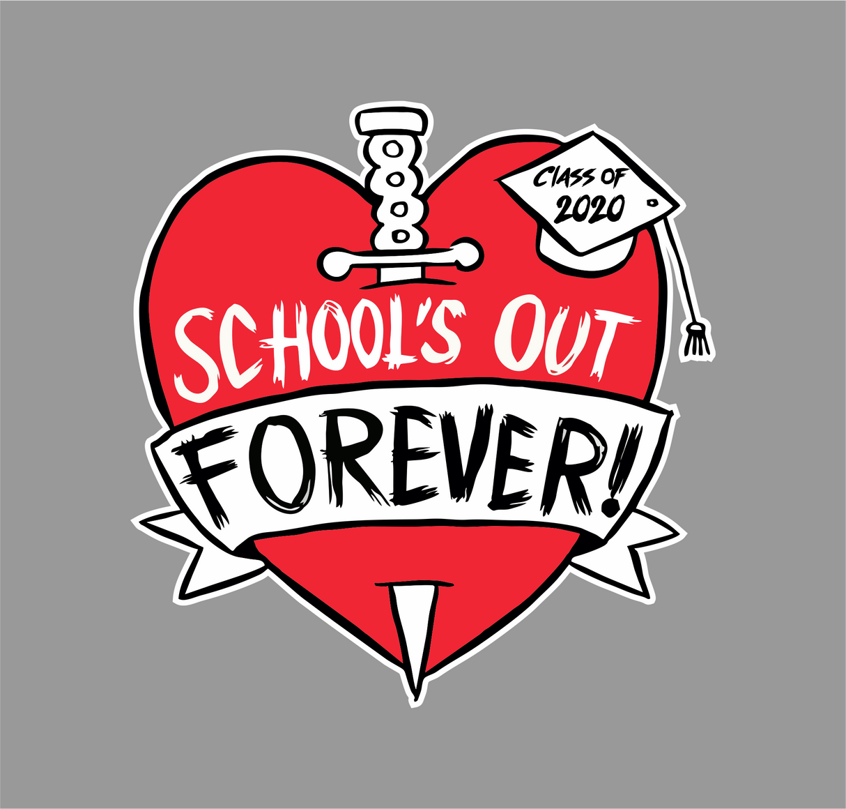 School's Out Decal