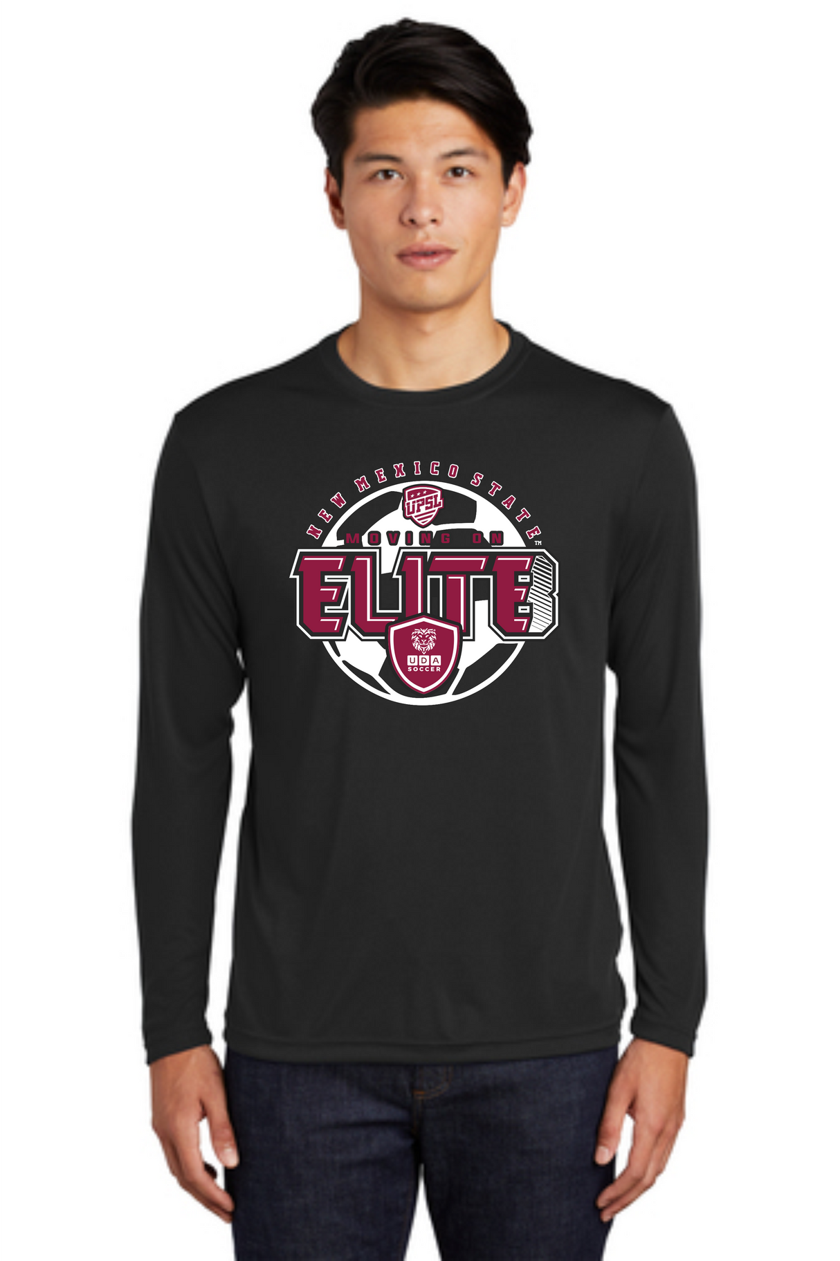 UDA/NMSU Soccer "Elite 8" Long-Sleeve Performance Tee