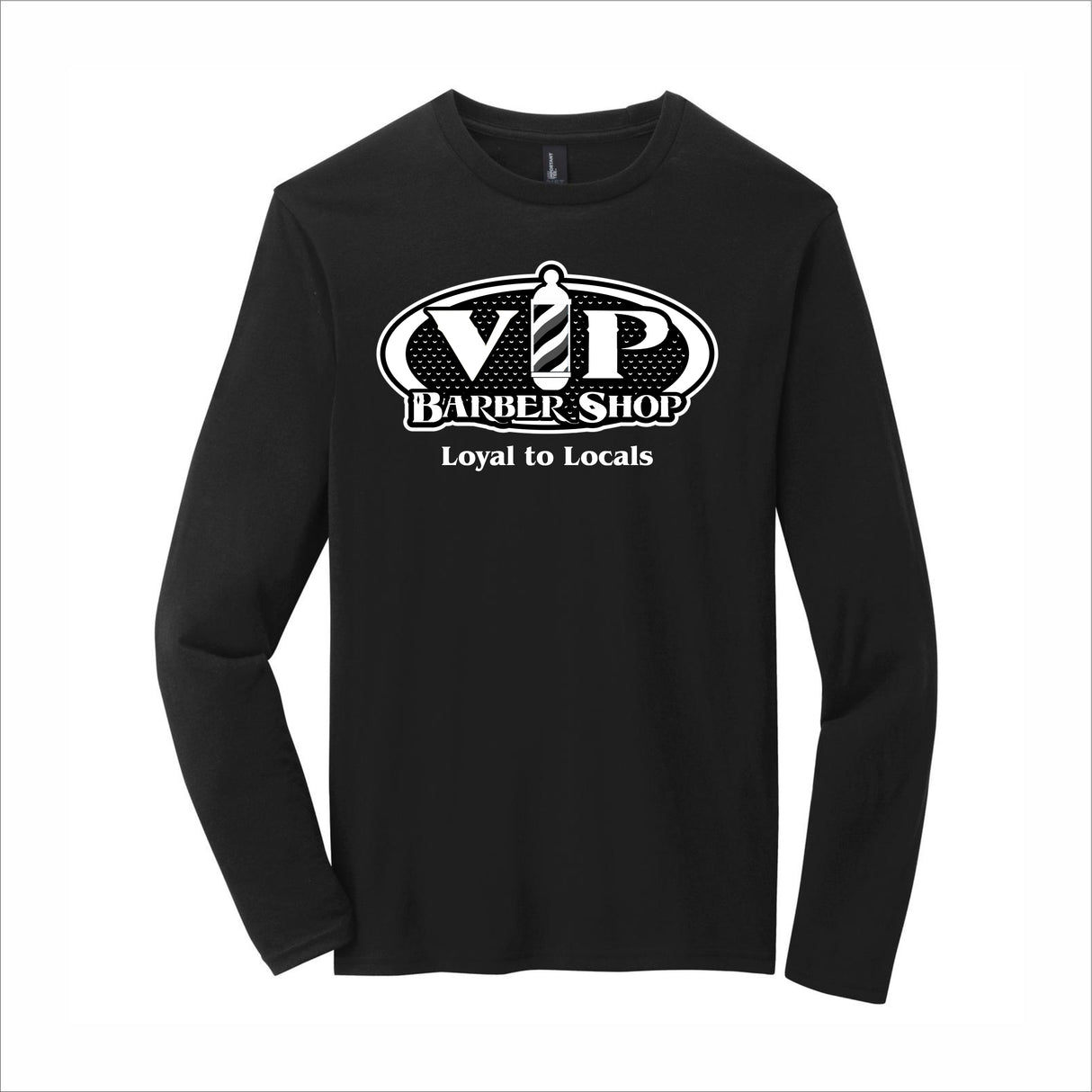 VIP Barbershop Loyal To Locals Long-Sleeve Tee
