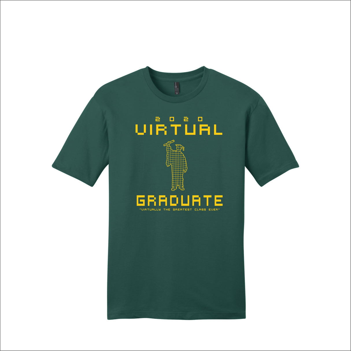 Virtual Graduate Tee (Gold Logo)