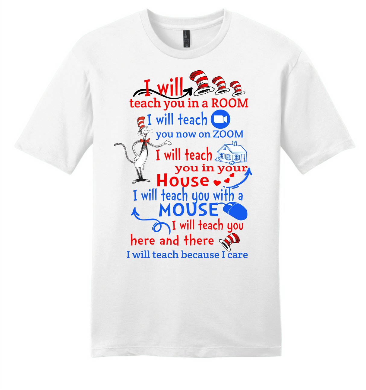 Teacher In The Hat Tee