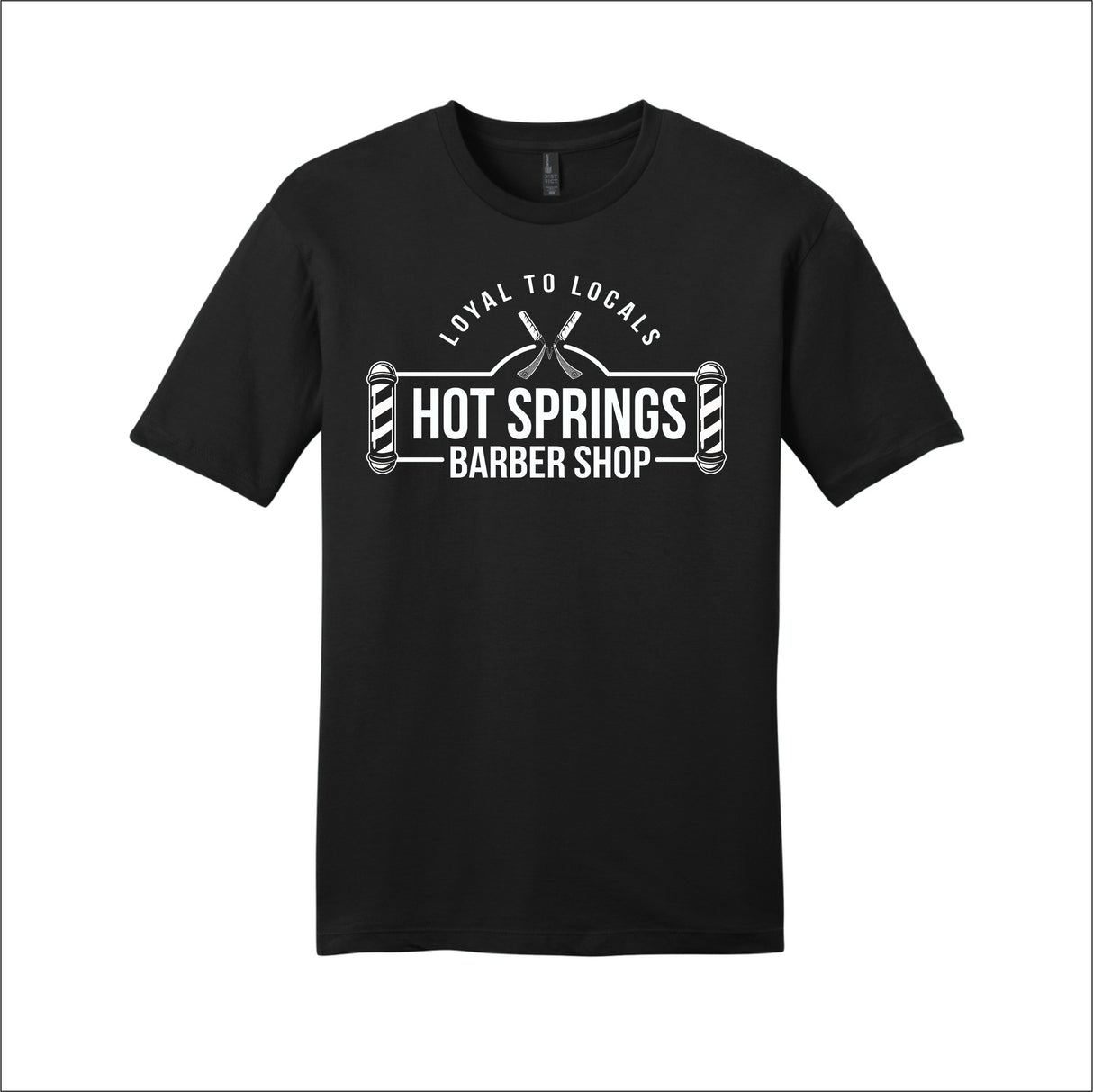 Hot Springs Barbershop Loyal To Locals Tee