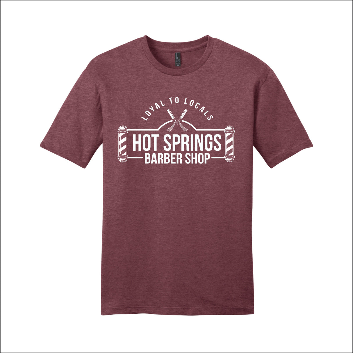 Hot Springs Barbershop Loyal To Locals Tee