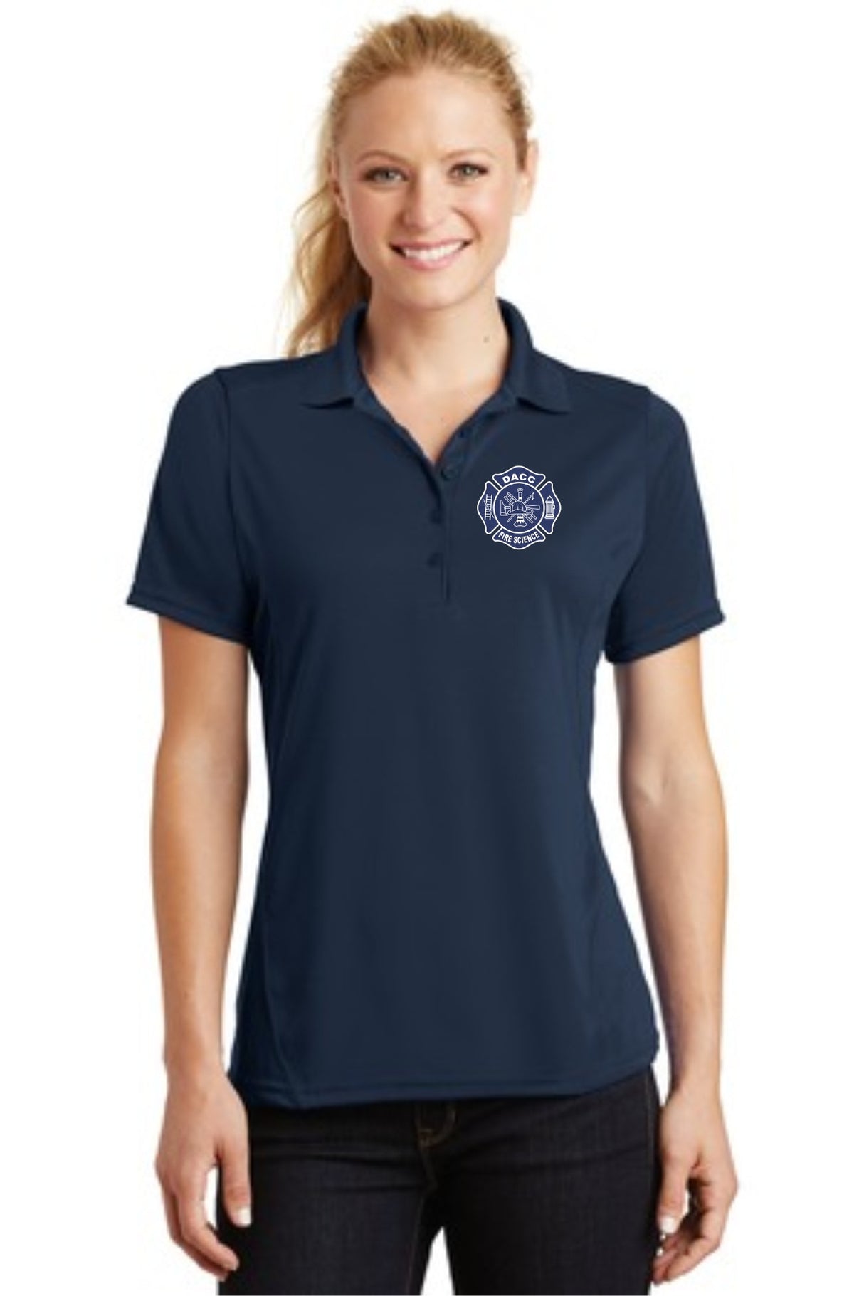 DACC Fire Science Women's Performance Polo