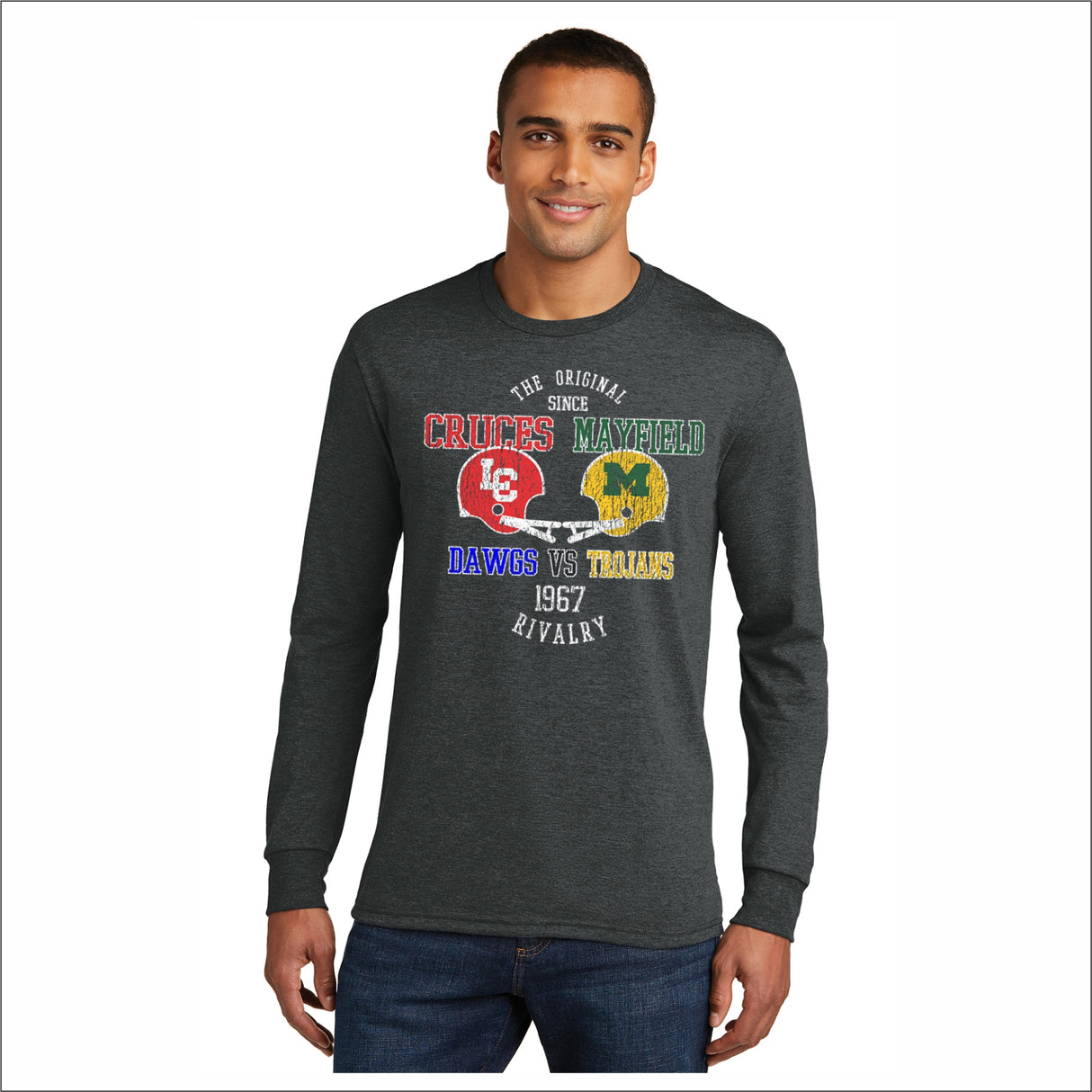 LCHS vs. MHS 2018 Rivalry Game Long-Sleeve T-Shirt