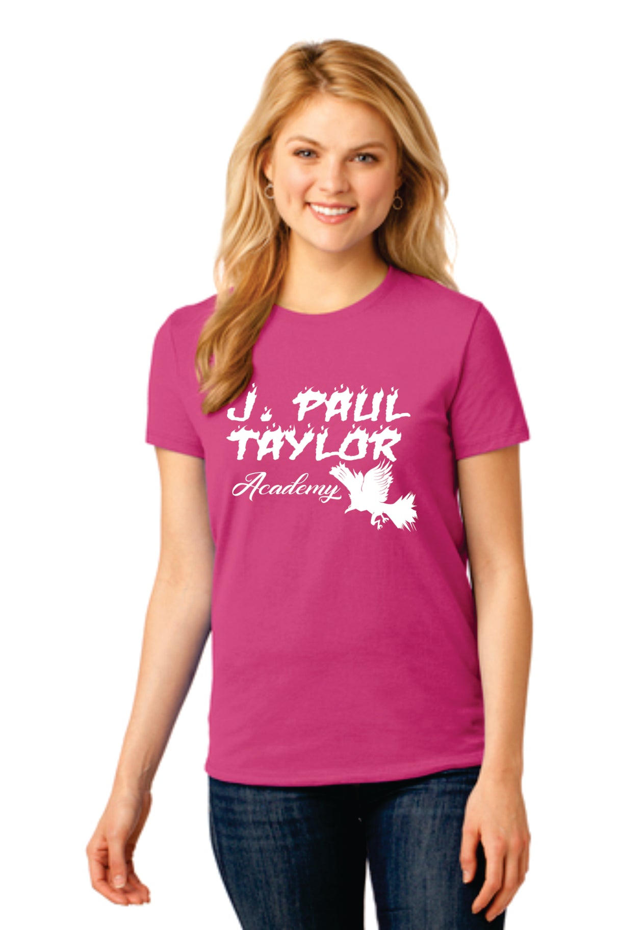 J. Paul Taylor Academy Ladies' Fun Friday Cotton Tee