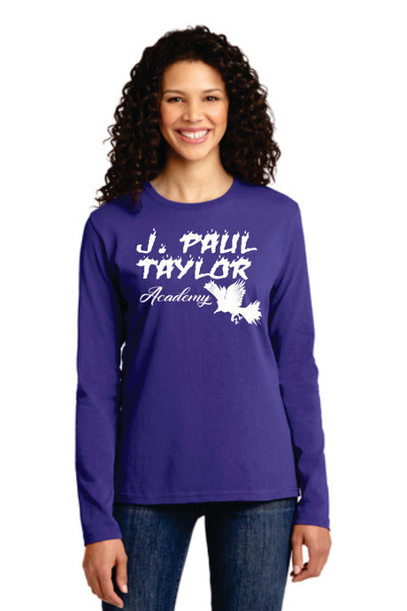 J. Paul Taylor Academy Ladies' Long-Sleeved Fun Friday Cotton Tee