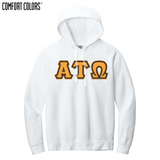 Greek Letters Lightweight Hoodie