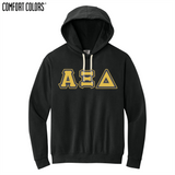 Greek Letters Lightweight Hoodie