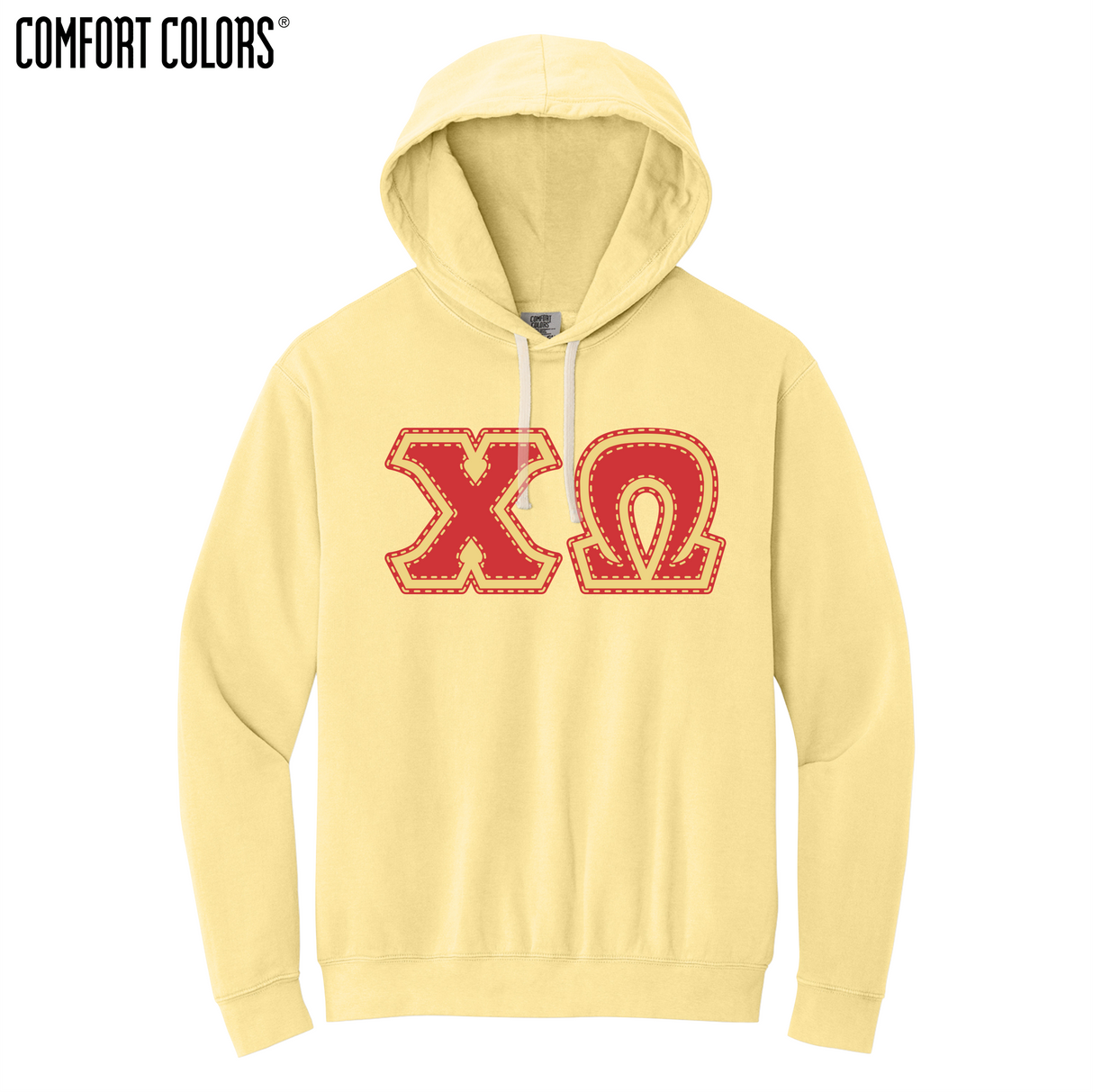 Greek Letters Lightweight Hoodie