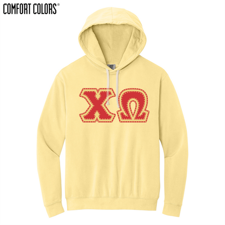 Greek Letters Lightweight Hoodie