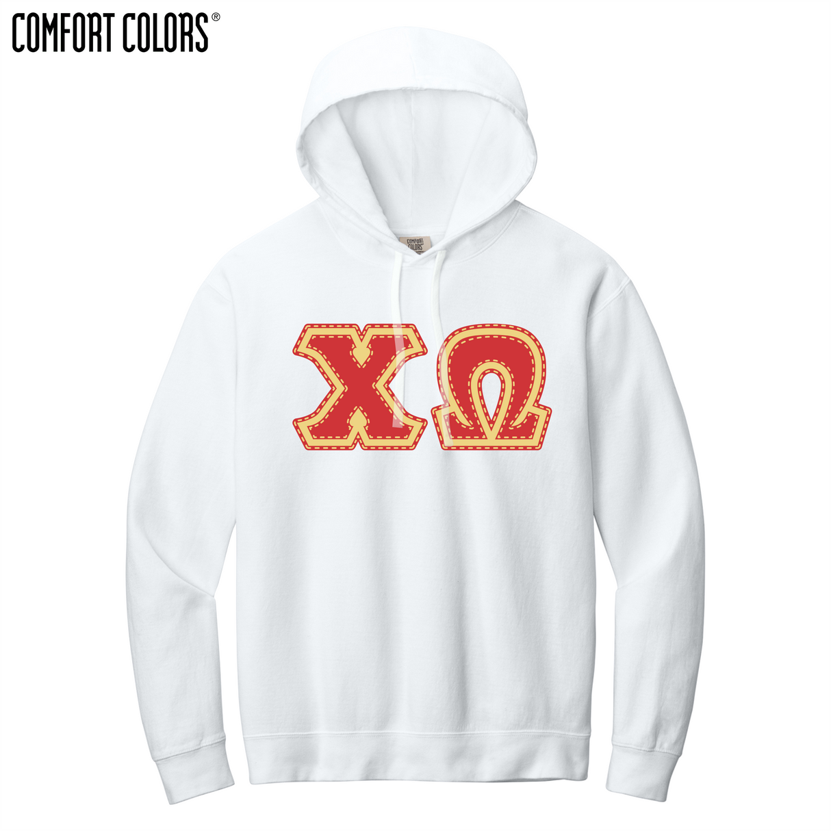Greek Letters Lightweight Hoodie