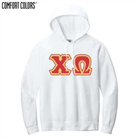Greek Letters Lightweight Hoodie