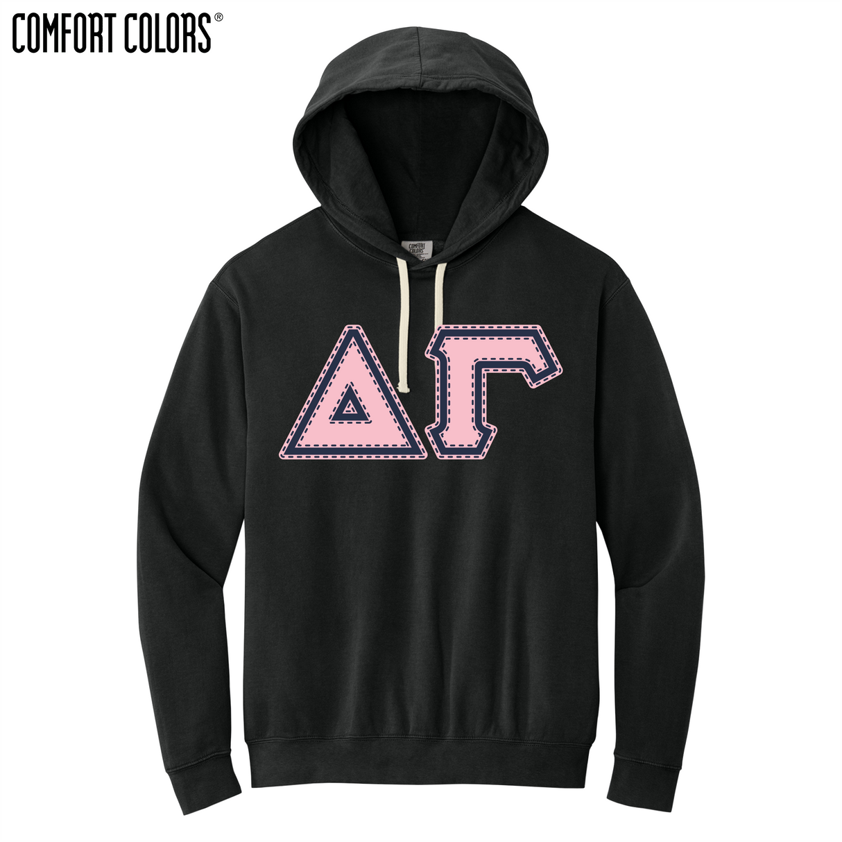 Greek Letters Lightweight Hoodie
