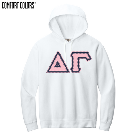 Greek Letters Lightweight Hoodie
