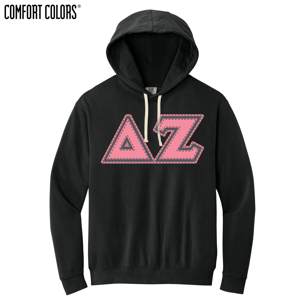 Greek Letters Lightweight Hoodie