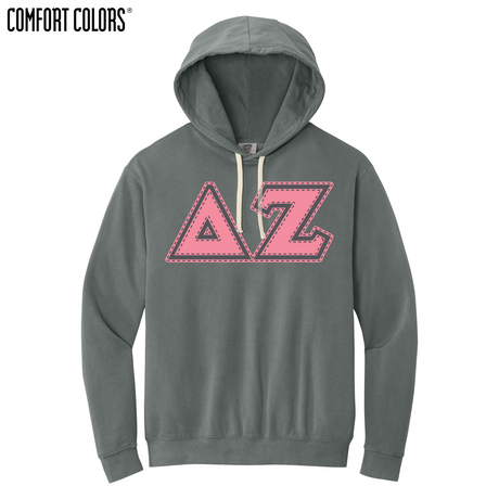 Greek Letters Lightweight Hoodie