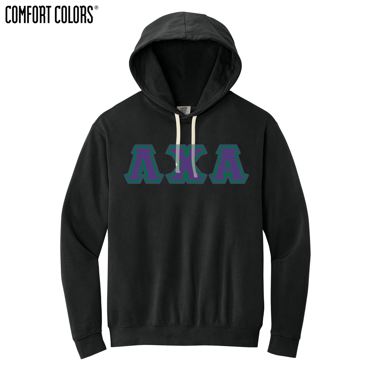 Greek Letters Lightweight Hoodie