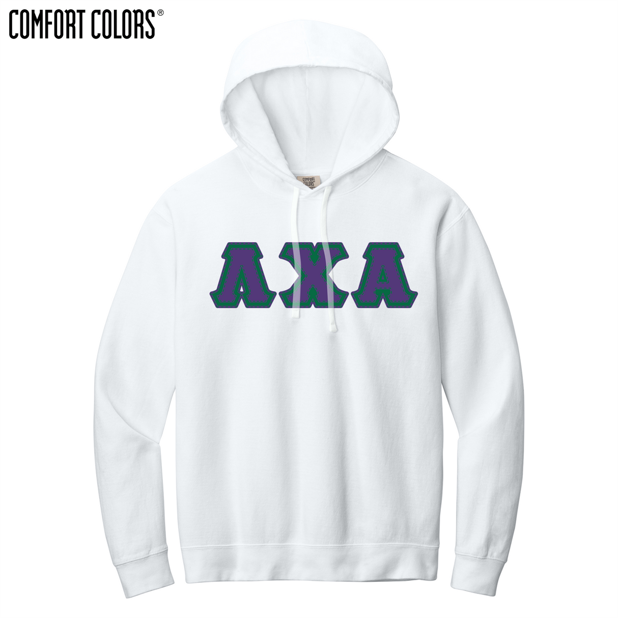Greek Letters Lightweight Hoodie